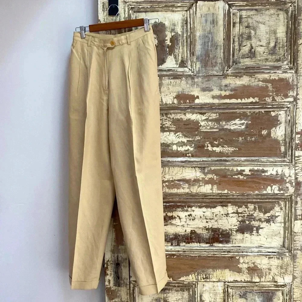 Vintage Ralph Lauren Pleated Pants, size 6, but will fit a size 2 - Picture 2 of 11